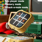 Tic Tac Toe Bolt Game, Electronic 4-in-1 Handheld Puzzle Game Console